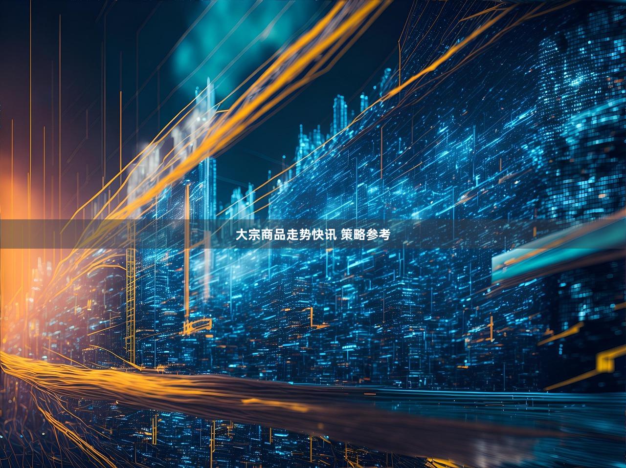 大宗商品走势快讯 策略参考