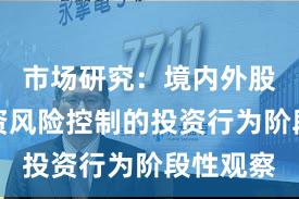 市场研究：境内外股市中配资风险控制的投资行为阶段性观察