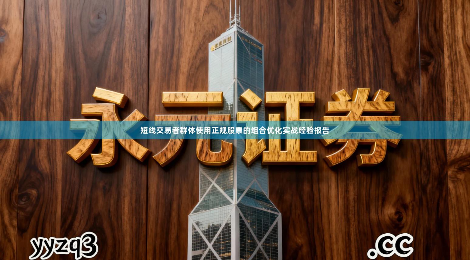 短线交易者群体使用正规股票的组合优化实战经验报告