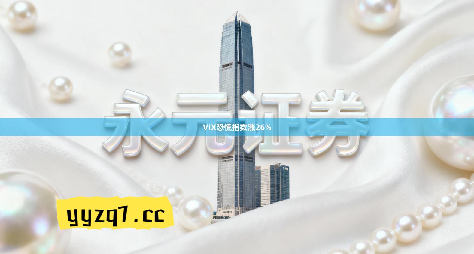 VIX恐慌指数涨26%