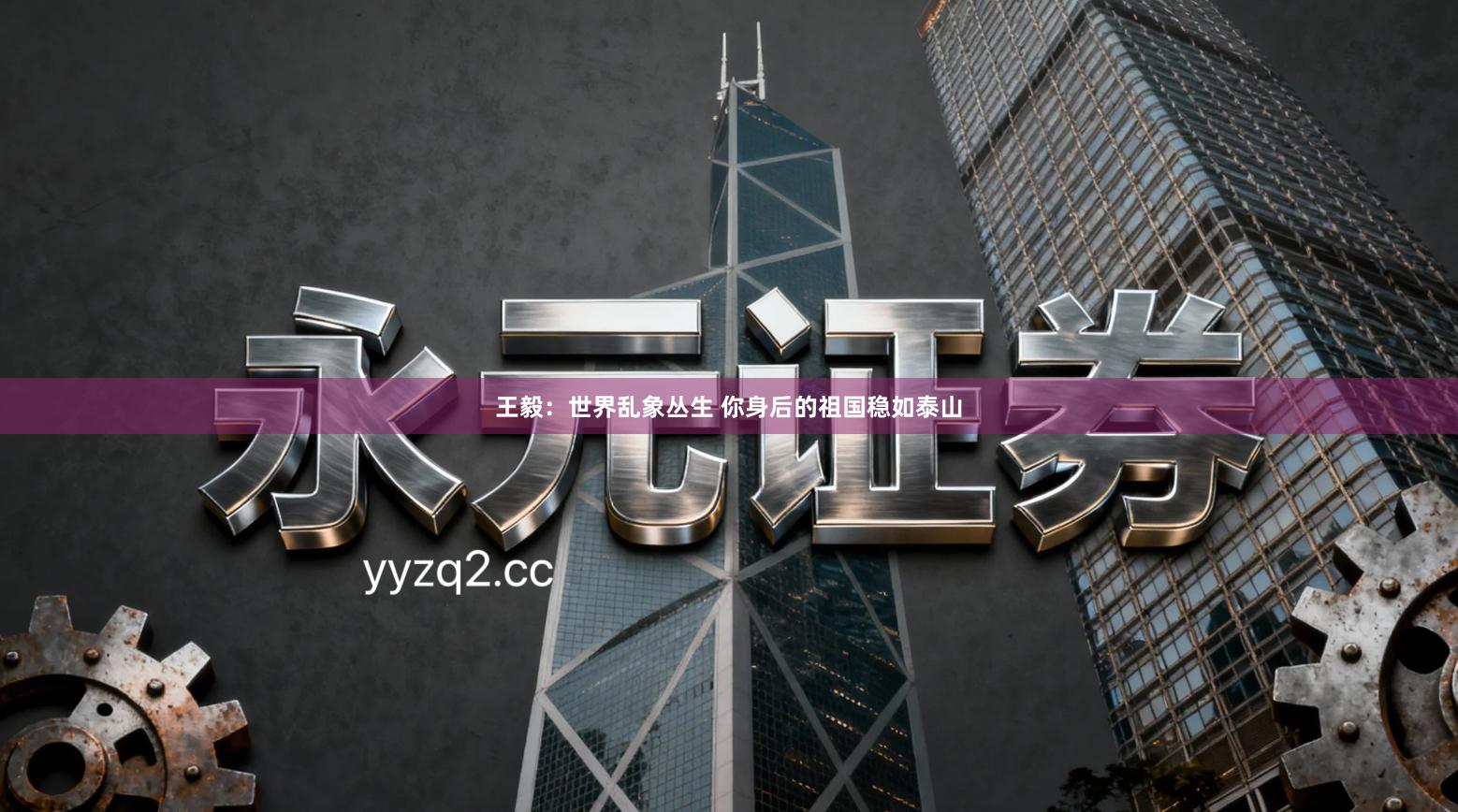 王毅：世界乱象丛生 你身后的祖国稳如泰山